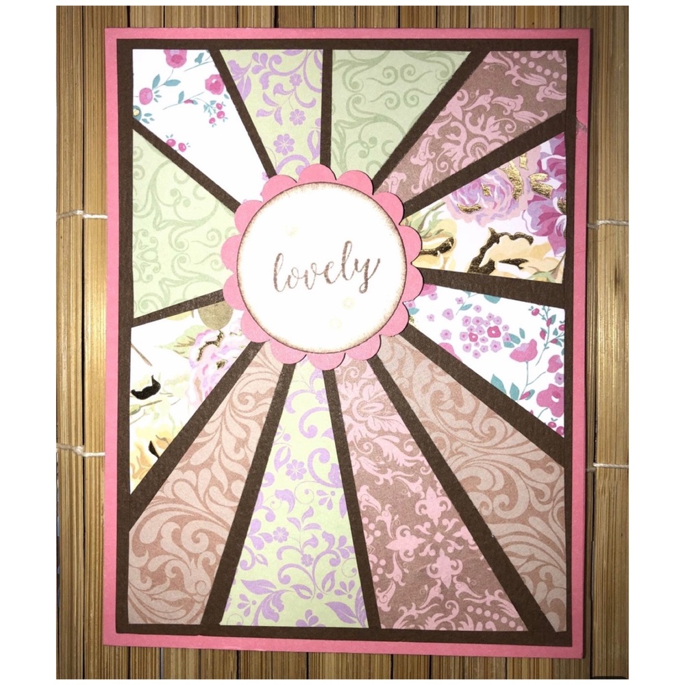 Handmade Lovely Greeting Card